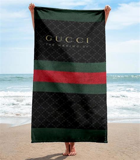 gucci beach towels|gucci decor temporary.